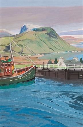 2 works: HARBOUR ; SNOWFENCE by Robert Callender, 1973