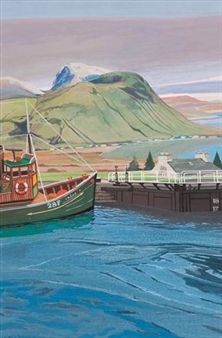 2 works: HARBOUR ; SNOWFENCE - Robert Callender