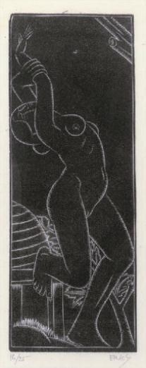 The Bee Sting (Physick 292) by Eric Gill, 1924