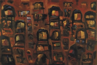 Fateh Moudarres | Untitled (1973 - 1989) | MutualArt