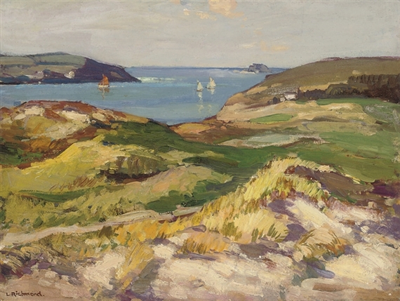 St Enodoc, Padstow, Cornwall by Leonard Richmond