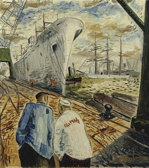 The Lalla Rookh in the harbour - Tap Werkman