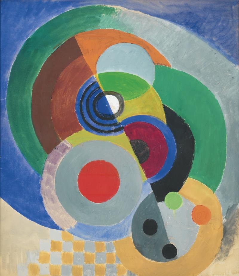 Sonia Delaunay | RYTHME COLORÉ (1957) | MutualArt