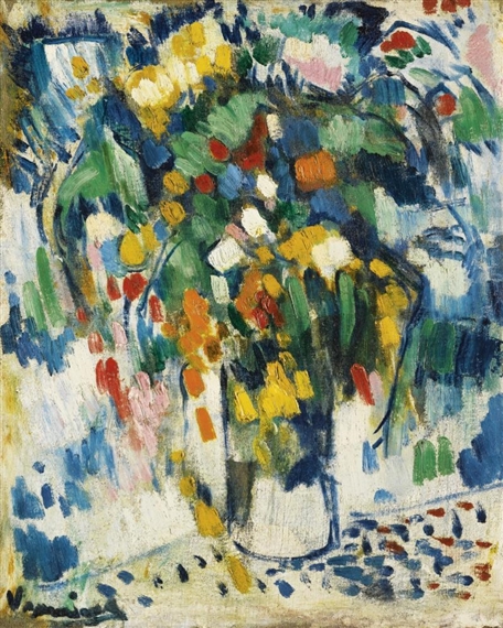 VASE DE FLEURS by Maurice de Vlaminck, 1905-1906