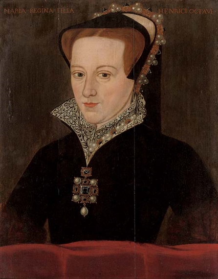 British School, 17th Century | Portrait of Queen Mary I (1516-1558 ...
