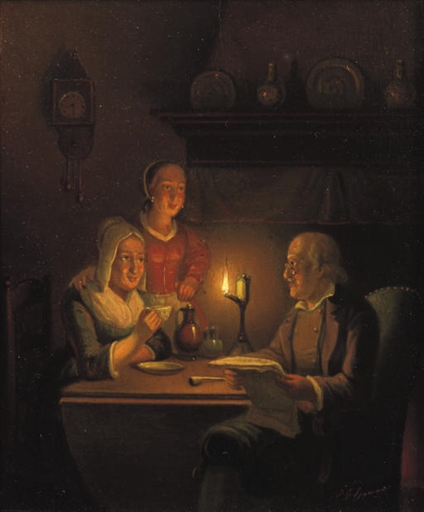 Musical happiness; and Time for tea by Pieter Geerard Sjamaar