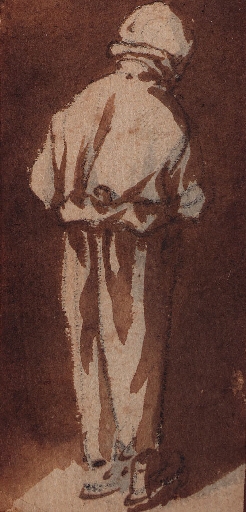 A man, seen from behind by Isack van Ostade