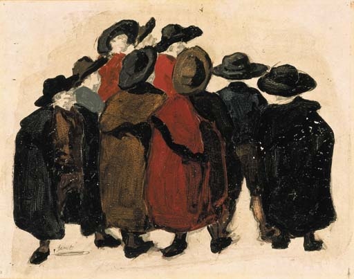 Grupo de figuras by José Mariá Sert y Badiá