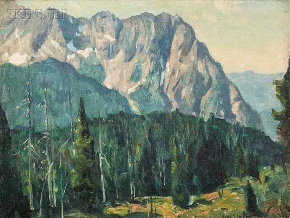 Grim Barriers (Tattosh Range, Rainier National Park) by John Fabian Carlson