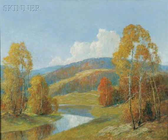 When Green Turns to Russet and Gold by Ernest Albert, 1937