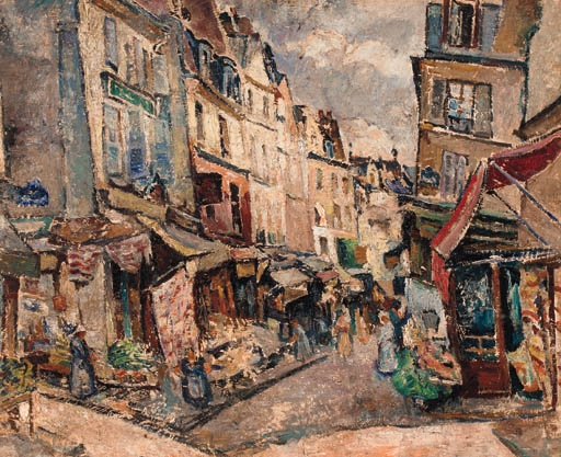 Rue Mouffetard by Maria-Mela Muter