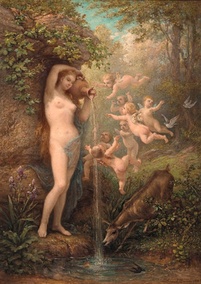 La Source by Jean-Baptiste-François Arnaud-Durbec, 1890