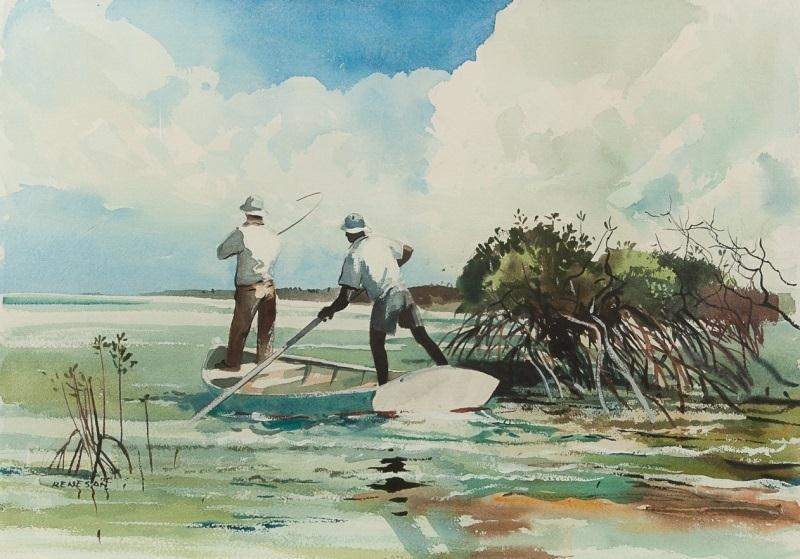Chet Reneson | On the Flats | MutualArt