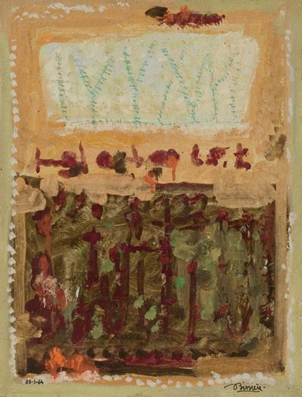 25 janvier 64 by Roger Bissière, 1964
