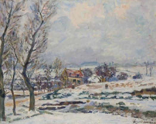 L'hiver à Crozant by Armand Guillaumin, 1879