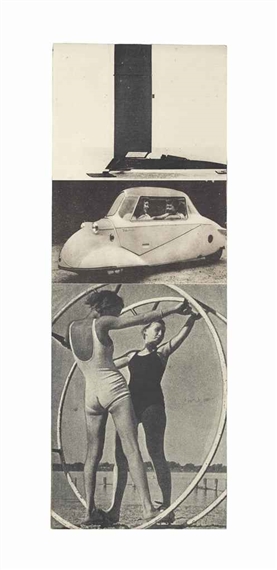 Untitled (panel from Man, Machine and Motion) by Richard Hamilton, 1955