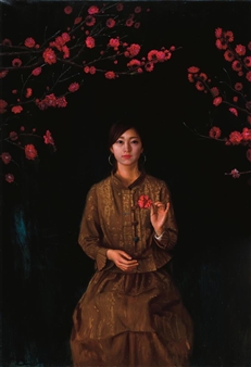 Prunus persica for. rubroplena - Baek Dukin