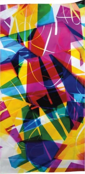 Six-Sided Picture A (CMMYYC: Irvine California by Walead Beshty, 2008