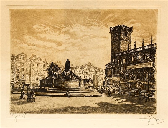 Old Town square by Jaroslav Majer