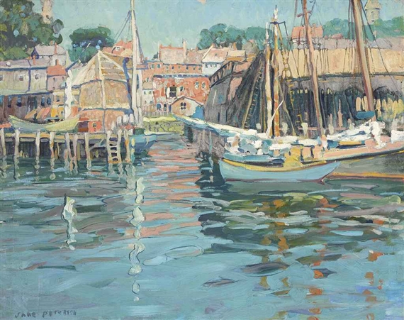 Jane Peterson | Gloucester Harbor | MutualArt