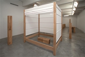Artist Jeff Landman's first solo show at Tracy Williams Ltd. on view in New York
