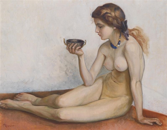 One of the Seven Foolish Virgins by Anton Filkuka