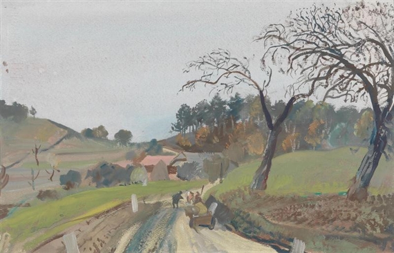 On the country road (Eichkogel?)