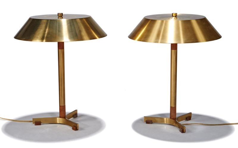 Artwork by Jo Hammerborg, 2 Works: Senior Table Lamps