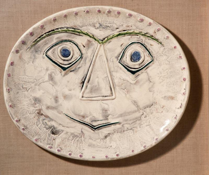 Pablo Picasso | Geometric face (1956) | MutualArt