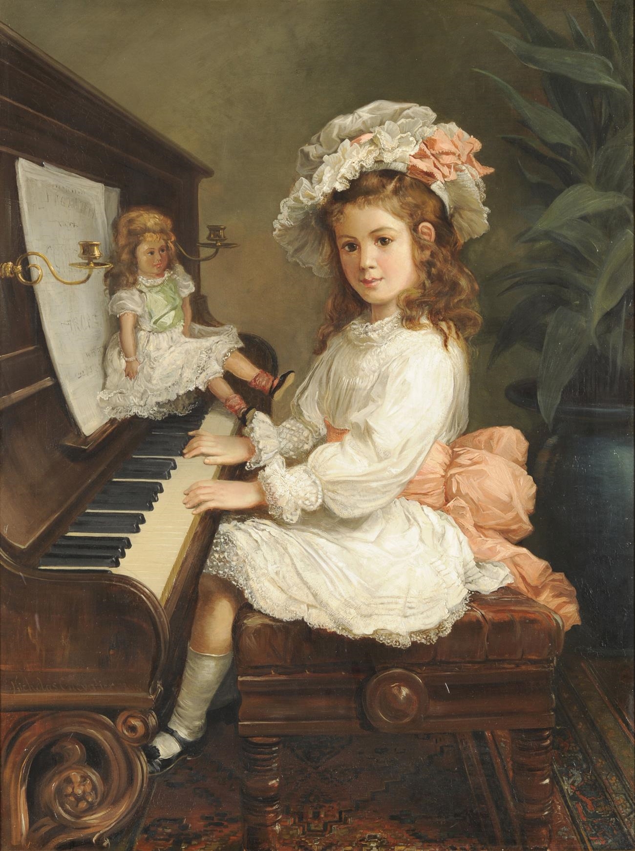Nicolas Chevalier | PORTRAIT OF MISS WINIFRED HUDSON AS A YOUNG GIRL ...