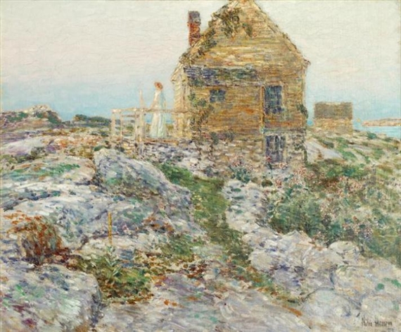 The Norwegian Cottage by Childe Hassam, 1909