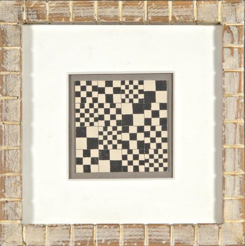 Checkered Career (#28A) by Frederick Hammersley, 1949