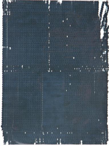 Artwork by Allyson Strafella, 5 works: Untitled #9 ;Untitled; Untitled;Untitled and Untitled, Made of Chalkboard paint and blue chalk on paper