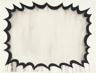 2 works: Untitled;  Untitled (5 Hands) - Carl Ostendarp
