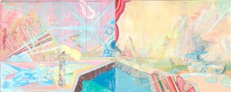 Untitled 7 (Cannibalization of Reducing the Landscape to Totem Apparitions and Shakled Men and The Witch) - Robert Gutierrez