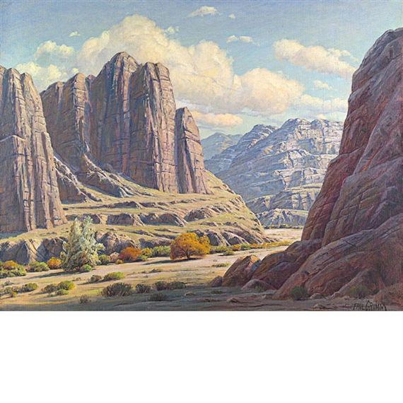 Nature's Pasture (Box Canyon) by Paul Grimm