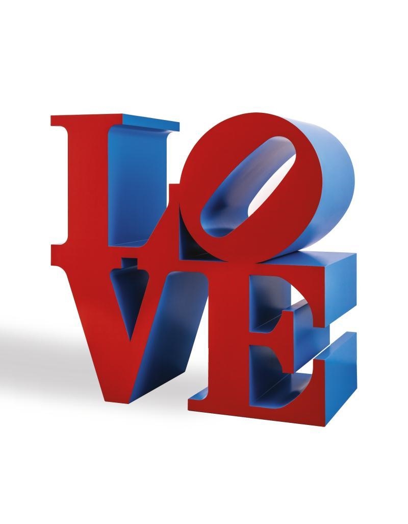 Robert Indiana | LOVE (RED/BLUE) (1966 - 1998) | MutualArt