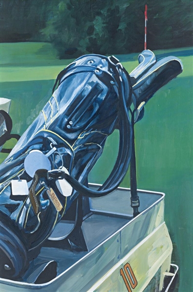 GOLF BAG by Richard Estes, 1965