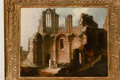 Ruins of a Gothic Church by Ludwig Kohl