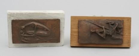 2 works:  Figurkompositioner - Puck Stocklassa