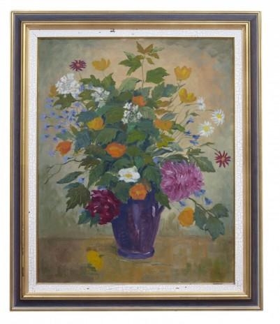 Blomsterstilleben by Nils Forsberg