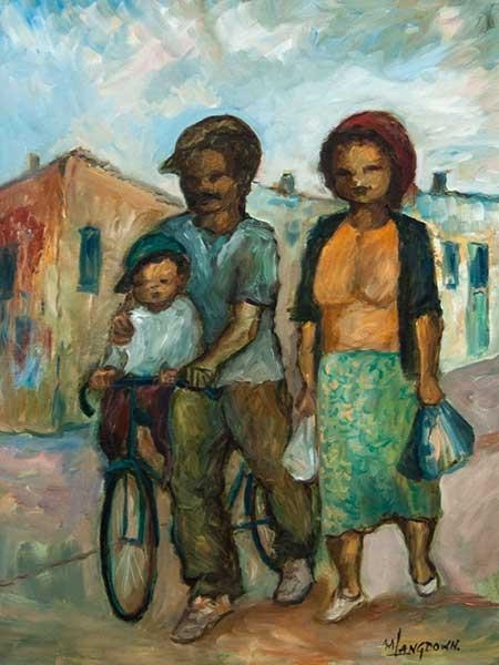 Amos Langdown | First Bicycle Ride | MutualArt