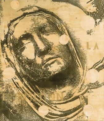 Artwork by Marc Maet, La Dormition, Made of Canvas