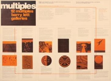 A Full Set of Barry Lett Multiples by Barry Lett