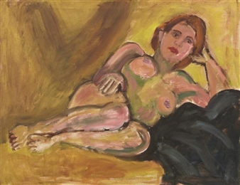 Nude Woman Reclining - Jim Ray