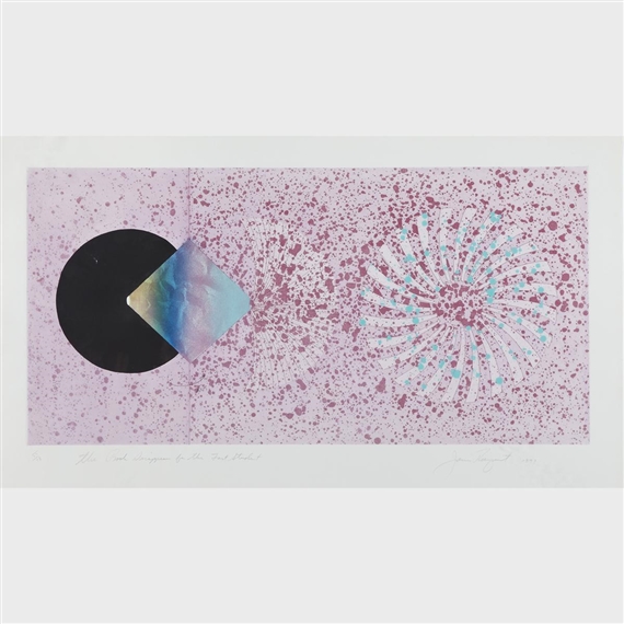 James Rosenquist | THE BOOK DISAPPEARS FOR THE FAST STUDENT (1977 ...