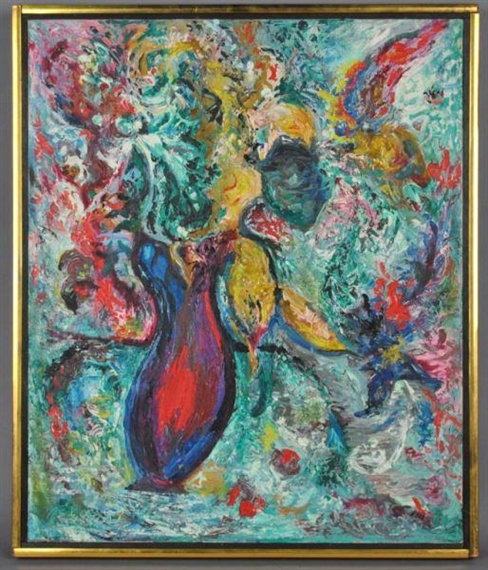 Floral Composition #3 by Charles Melohs, 1963