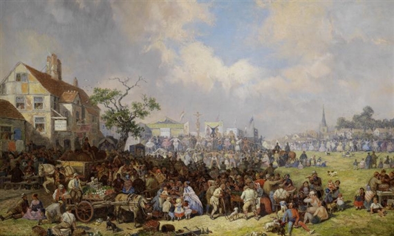 Hinckley fair by James Holland