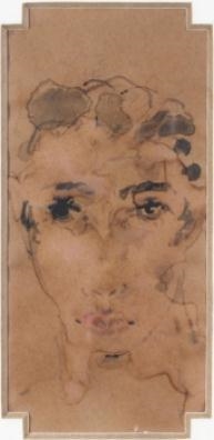 Artwork by Filippo de Pisis, Bacchus, Made of Watercolor on paper