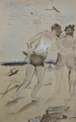 Intellectuals on the beach